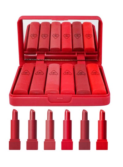 اشتري 6-Piece HengFang Red Series Lipstick Set Multicolour في السعودية