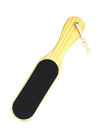Buy Double Sided Wood Foot Rasp Foot File And Callus Remover Red/Black in Egypt