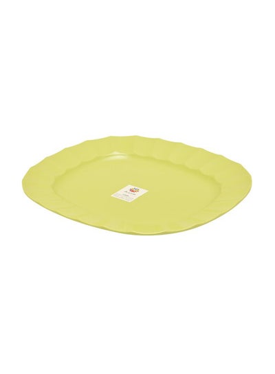 اشتري Melamine Wave Plate أخضر 35x30 سنتيمتر في السعودية