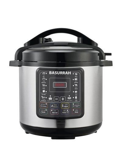 Buy Electric Pressure Cooker 8.0 L 2724838070698 Silver/Black in Saudi Arabia