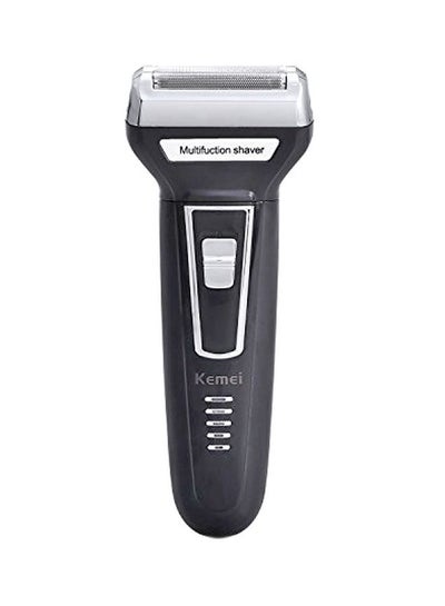 Buy KM6559 USB Rechargeable Trimmer Black/Silver in Egypt