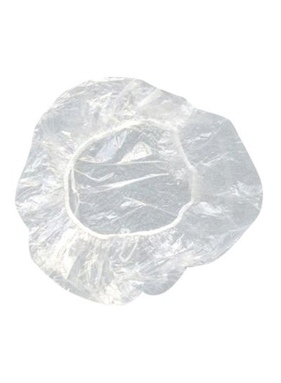 Buy Pack Of 100 Disposable Shower Caps Clear in Saudi Arabia