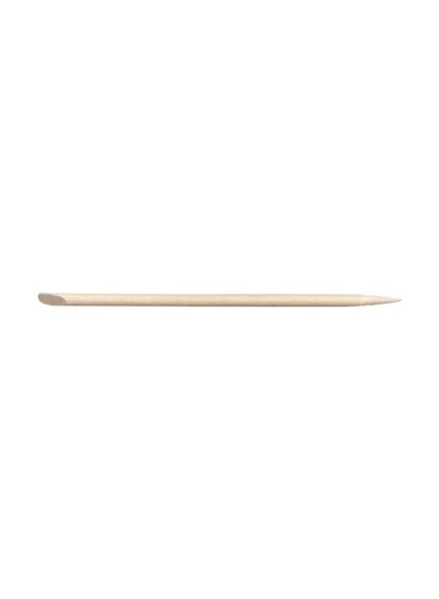 Buy Pack Of 100 Manicure Cuticle Wooden Sticks Brown 4inch in UAE