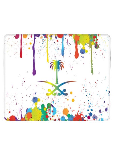 Buy Colourful Saudi Designer Gaming Mousepad Multicolour in Saudi Arabia