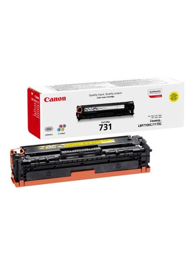 اشتري 731 Laser Ink Toner Cartridge أصفر في السعودية