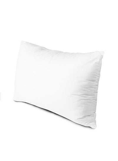 Buy Comfortable Soft Bed Pillow cotton White 50x70cm in UAE