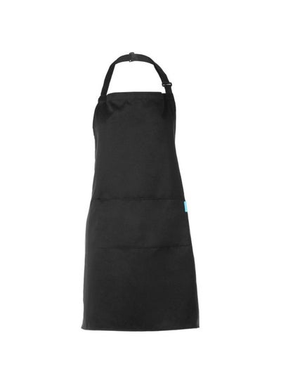 Buy Apron With Adjustable Neck Belt Black 66x75centimeter in UAE