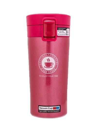 Buy Travel Vacuum Coffee Mug Pink in Saudi Arabia