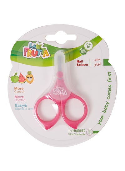 Buy Nail Scissor Pink For Baby 0m+ in Egypt