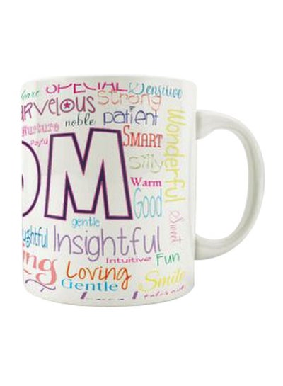 Buy Printed Ceramic Mug Multicolour in Egypt