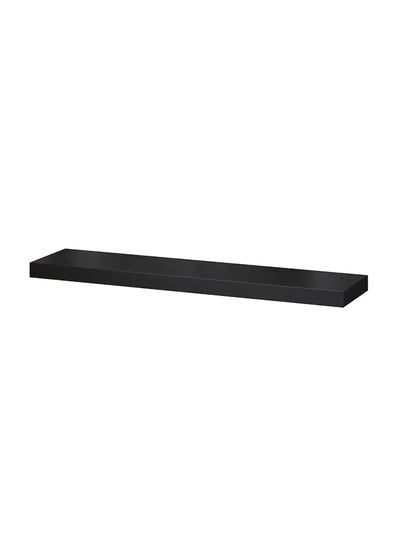 Buy Wall-Mounted Shelf Black 110X26centimeter in UAE