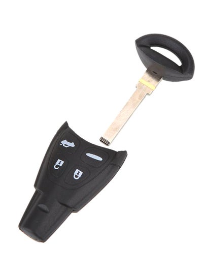 Buy 4 Buttons Smart Remote Car Key Fob Case With Insert Blade in UAE