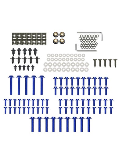 Buy 194-Piece Complete Motorcycle Fairing Bodywork Screw Kit in UAE