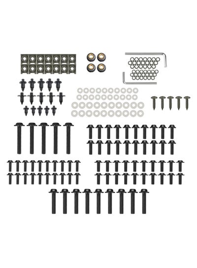 Buy 194-Piece Complete Motorcycle Fairing Bodywork Screw Kit in UAE