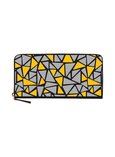 Buy Triabstract Classic Zip Wallet Multicolour in UAE