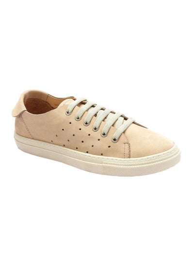 Buy Lace-up Sneakers Beige in Egypt