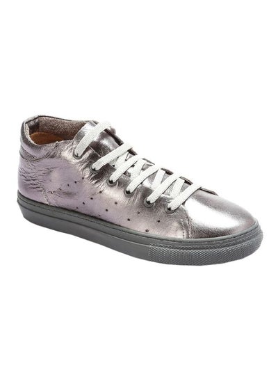 Buy Lace-up Sneakers Dark Metal in Egypt