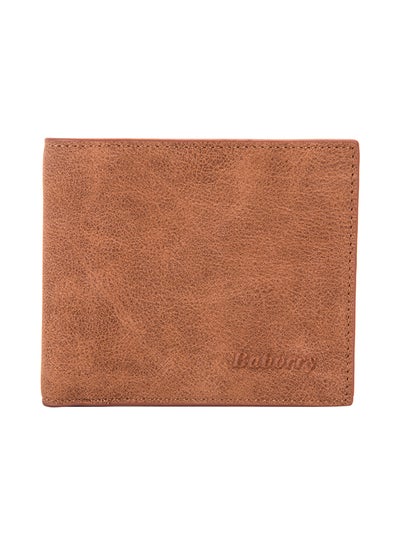 Buy Leather Multi-Function Wallet Brown in Saudi Arabia