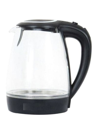 Buy Electric Glass Kettle 2 Liter 2 L 2724594476420 Clear/Black in Egypt