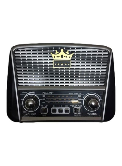 اشتري راديو بتصميم كلاسيكي RX-455 أسود في مصر
