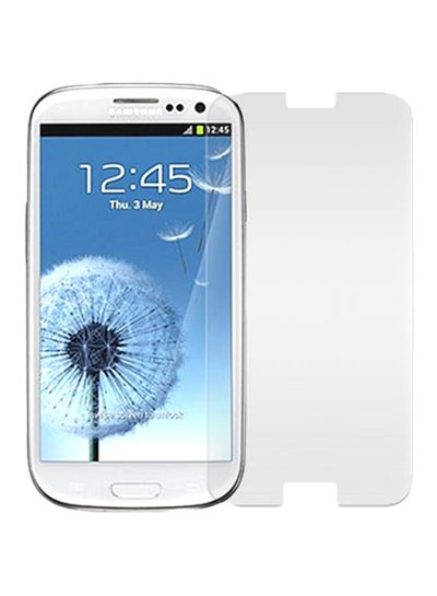 اشتري لاصقة حماية زجاجية للشاشة لهاتف سامسونج جالاكسي S3 شفاف في الامارات
