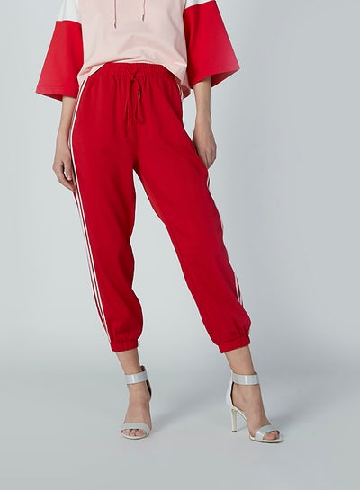 Polyester Sweatpants Red price in UAE, Noon UAE