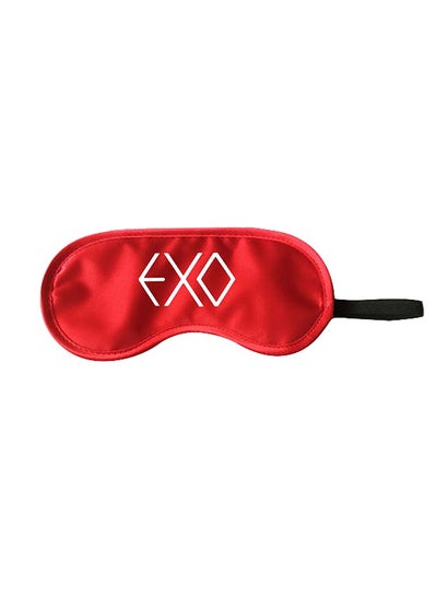 اشتري Exo Sleeping Eye Mask بوليستر أحمر One Size في الامارات