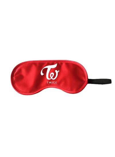 اشتري Twice Sleeping Eye Mask بوليستر أحمر One Size في الامارات
