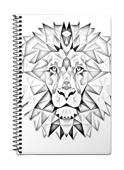 اشتري Poly Lion A5 Spiral Notebook أبيض في السعودية