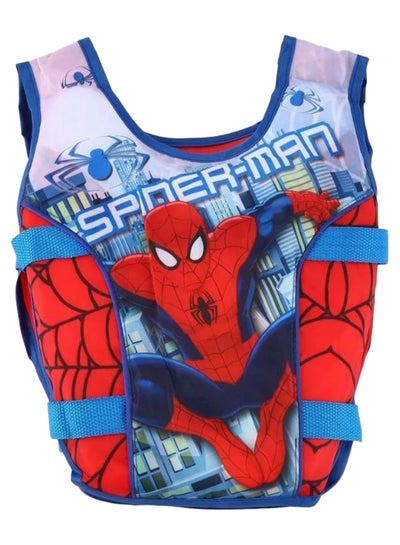 Buy Spider-Man Printed Swimming Life Jacket L in UAE