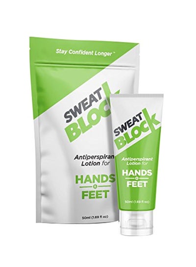 Buy Antiperspirant Lotion For Hand And Feet Red 50ml in UAE