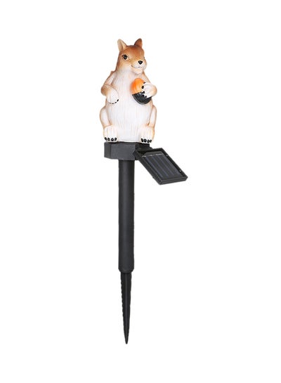 اشتري Solar Lawn Light Squirrel Shape Lamp Multicolour في السعودية