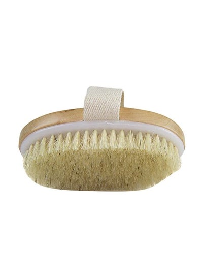 Buy Dry Skin Shower Brush Brown/Beige in Egypt