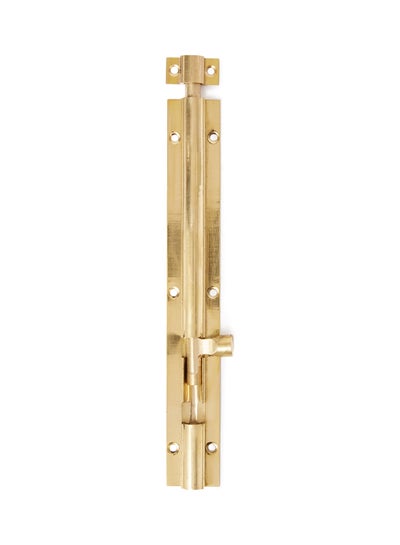 Buy Brass Tower Bolt Gold 3/8 X 8inch in UAE