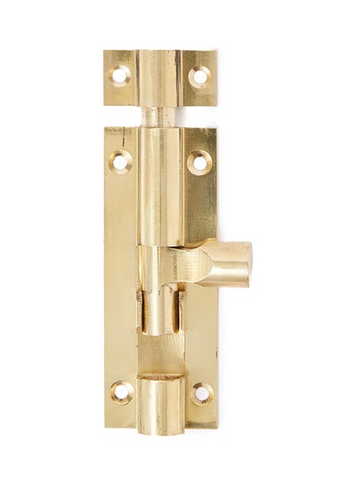 اشتري Brass Tower Bolt ذهبي 1/2 X 4 بوصة في الامارات