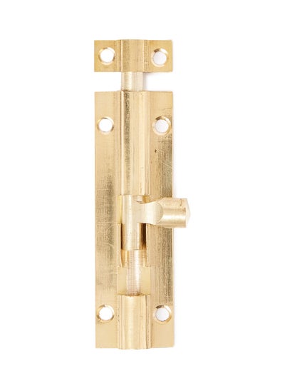 اشتري Brass Tower Bolt ذهبي 1/4 X 3 بوصة في الامارات