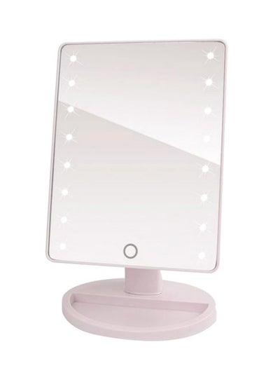 Buy Makeup Mirror With LED Light White in Egypt