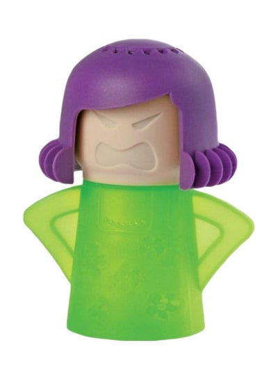 Buy Angry Mama Microwave Cleaner Purple/Green/Beige in UAE