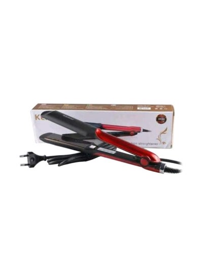 Buy KM-531 Hair Straightener Red/Black in Egypt