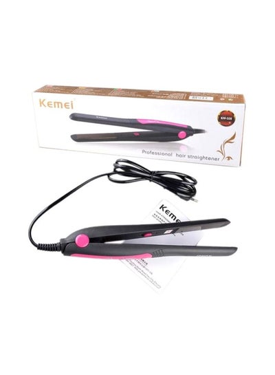 اشتري KM-328 Electric Hair Straightener Black في مصر