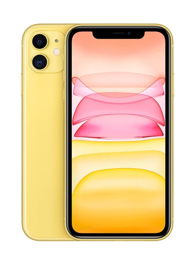 Buy iPhone 11 With FaceTime Yellow 64GB 4G LTE - UAE Specs in UAE
