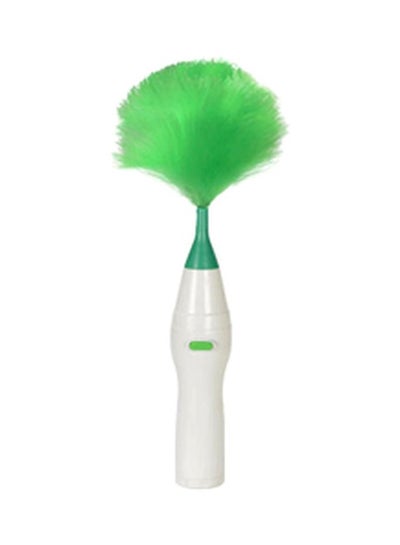 Buy Motorized Duster Green/White 5 x 8 x 50cm in Saudi Arabia