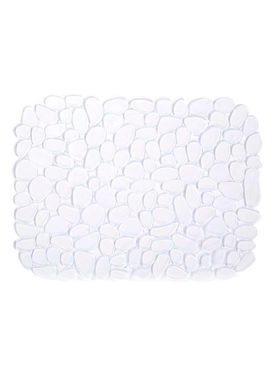 Buy Pebble Protective Kitchen Sink Mat Clear 12 x 15.5inch in Saudi Arabia