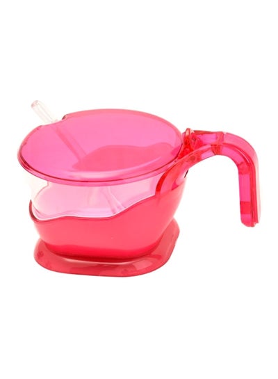 Buy Sugar Bowl With Spoon Pink 400cm in Saudi Arabia