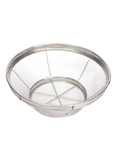 Buy Stainless Steel Wired Colander Silver 18.5centimeter in Saudi Arabia