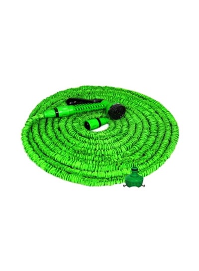 Buy Expanding Water Hose With Sprayer Nozzle Green/Black 30meter in Egypt