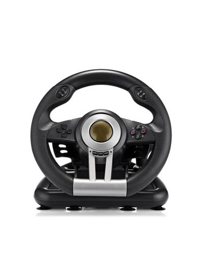 Buy Racing Game Wireless Steering Wheel With Brake Pedal in Egypt