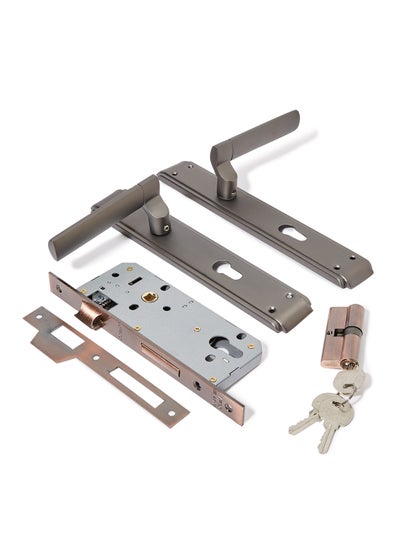 اشتري Handle And Door Lockset رمادي 33x16 x7 سنتيمتر في الامارات