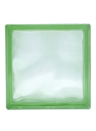 Buy Decorative Glass Cubes Green 19x9cm in Saudi Arabia