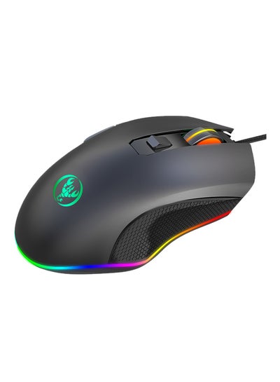 Buy A866 Wired Gaming Mouse Black in Saudi Arabia